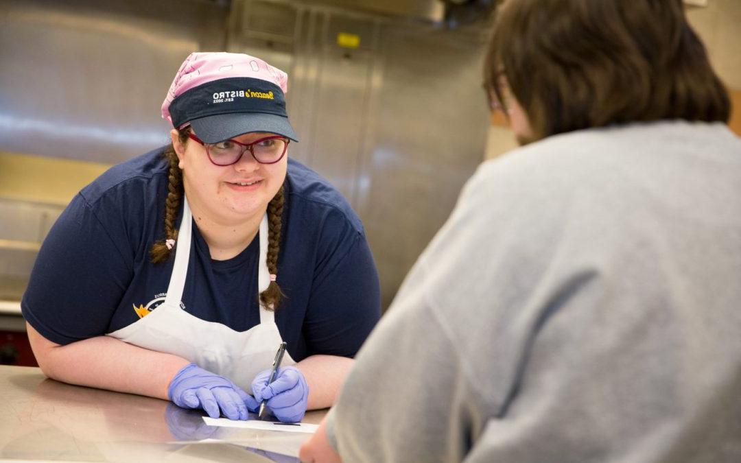 Rowan-Cabarrus Community College S.O.A.R. Students Work in Campus Café to Prepare for Hospitality Careers